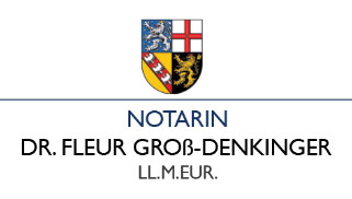 Notarin Dr. Fleur Groß-Denkinger, LL.M.Eur. in Saarbrücken - Logo