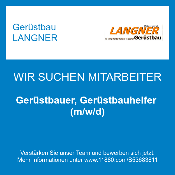 Gerüstbau LANGNER in Lauben im Oberallgäu - Logo