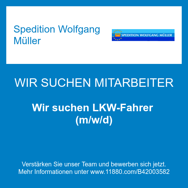 Spedition Wolfgang Müller in Graben Lechfeld - Logo