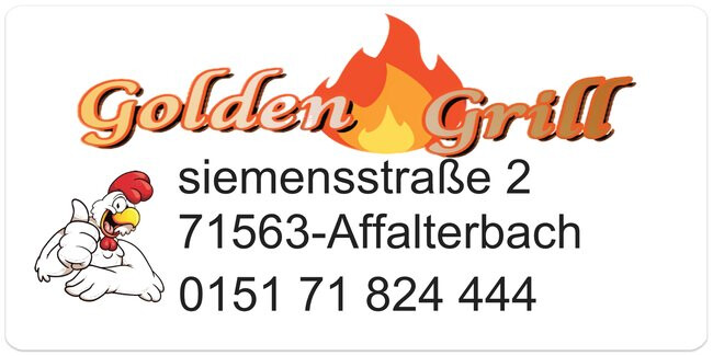 Golden-Grill-Imbiss in Affalterbach in Württemberg - Logo