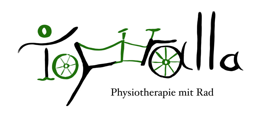 Physio mit Rad - mobile Physiotherapie - Leonarda Tyralla in Frankfurt am Main - Logo