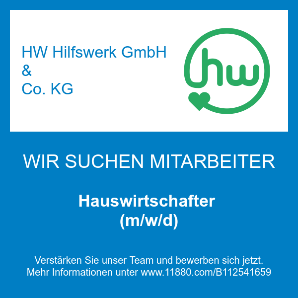 HW Hilfswerk GmbH & Co. KG in Maintal - Logo