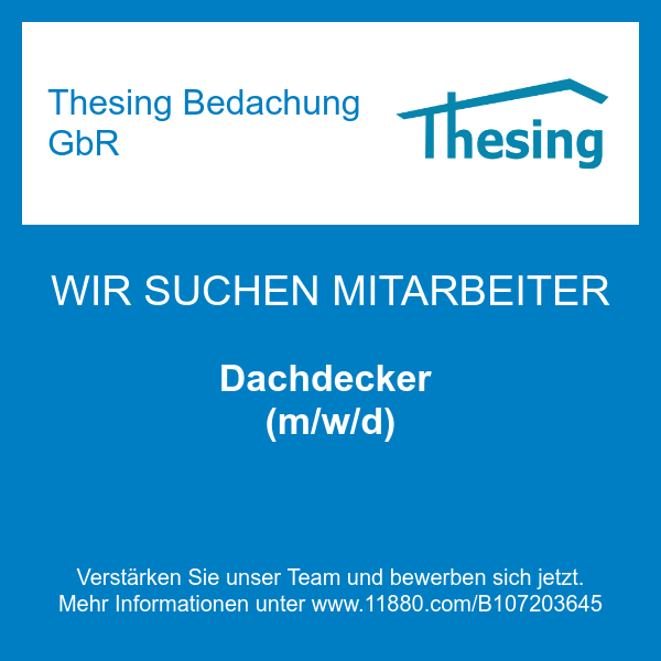 Thesing Bedachung GbR in Sonsbeck - Logo