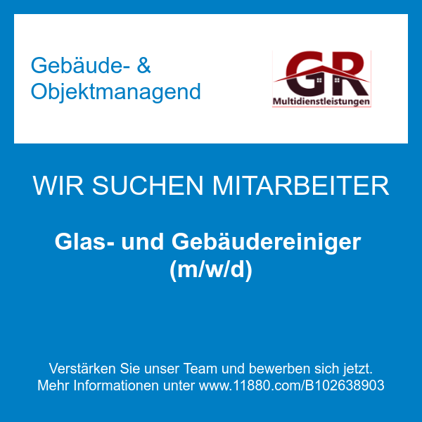 Gebäude- & Objektmanagend - Glas- und Gebäudereini …