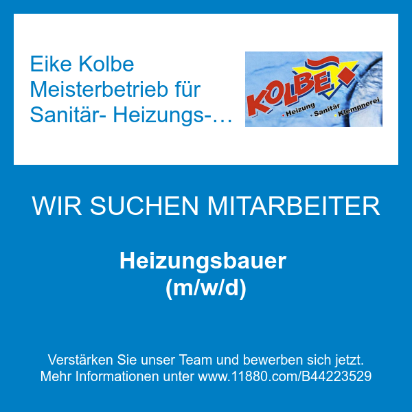 Eike Kolbe Meisterbetrieb für Sanitär- Heizungs- und Klimatechnik in Pausa Mühltroff - Logo