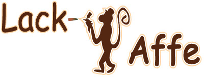Lack-Affe in Berlin - Logo