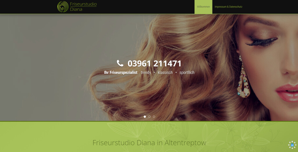 Logo von Friseurstudio Diana - Ihr Frisurspezialist in Altentreptow