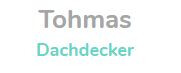 Tohmas Dachdecker in Berlin - Logo