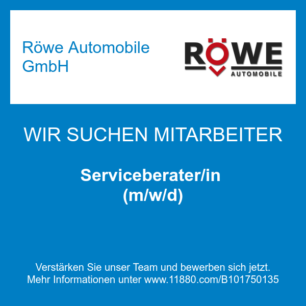 Röwe Automobile GmbH in Bützow - Logo