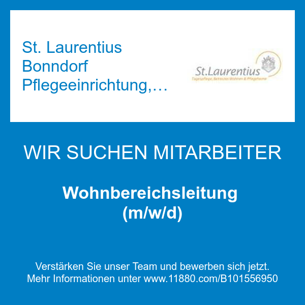 St. Laurentius Bonndorf Pflegeeinrichtung, Tagespflege und Betreutes Wohnen in Bonndorf im Schwarzwald - Logo