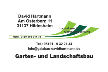 David Hartmann Garten und Landschaftsbau in Hildesheim - Logo