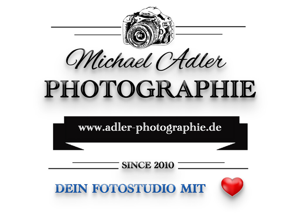 Logo von Adler Photographie Fotostudio mit Herz