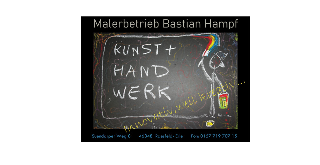 Malerbetrieb Bastian Hampf in Raesfeld - Logo