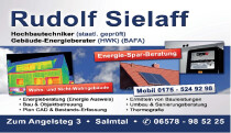 Rudolf Sielaff freiberufl. Hochbautechniker u. Gebäudeenergieberater