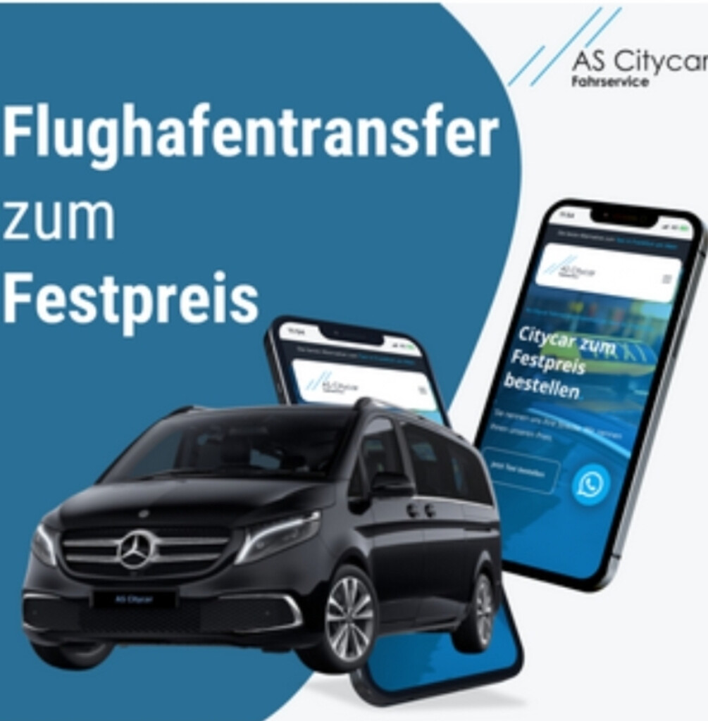 Flughafentrasfer AS Citycar Fahrservice in Frankfurt am Main - Logo