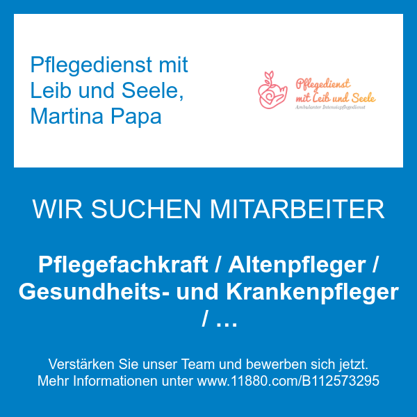 Pflegedienst mit Leib und Seele, Martina Papa in Ubstadt Weiher - Logo