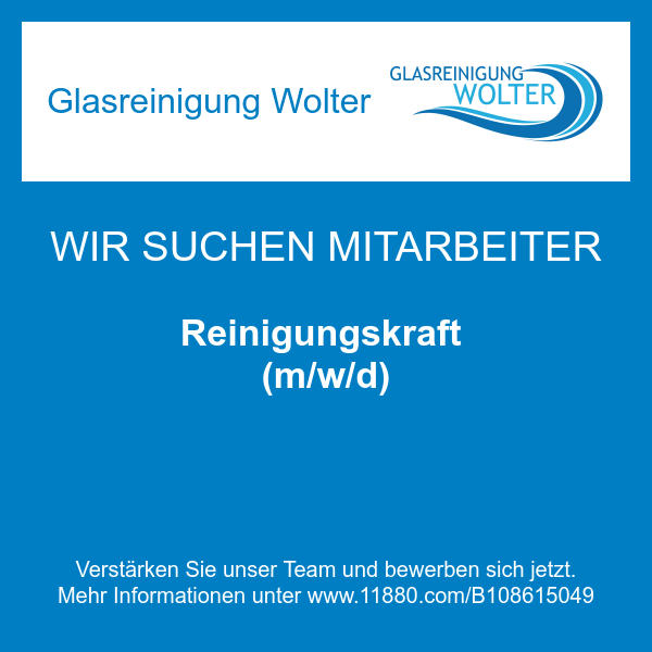 Glasreinigung Wolter in Einbeck - Logo