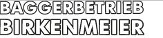Baggerbetrieb Birkenmeier in Bad Krozingen - Logo