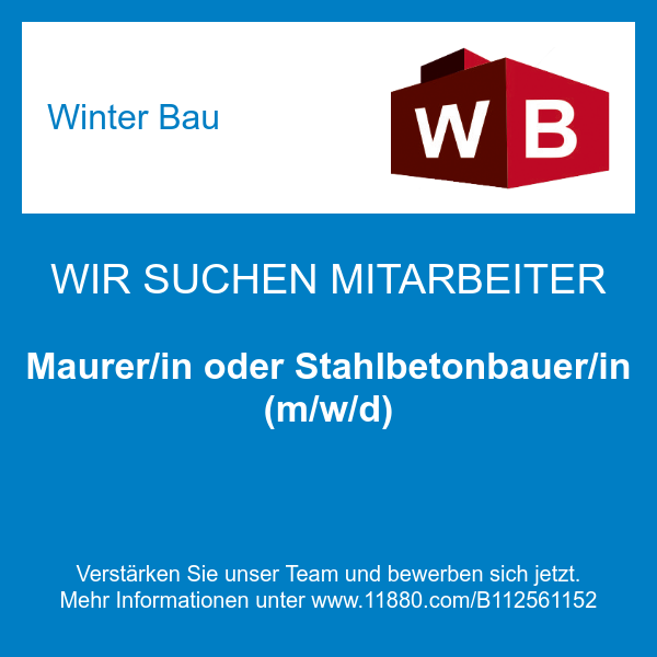 Winter Bau in Viechtach - Logo