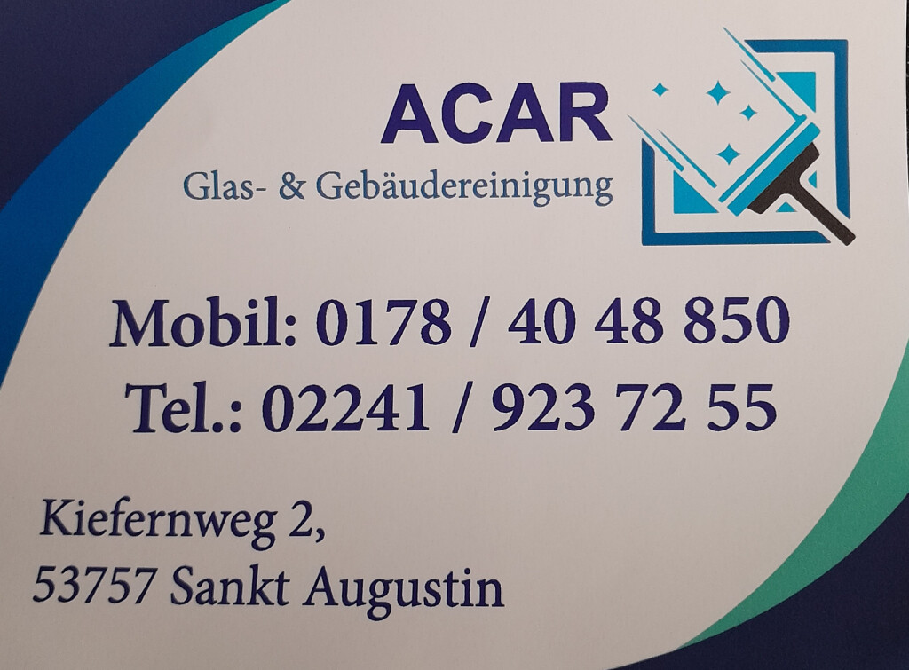 Logo von Acar Glas-und Gebäudereinigung