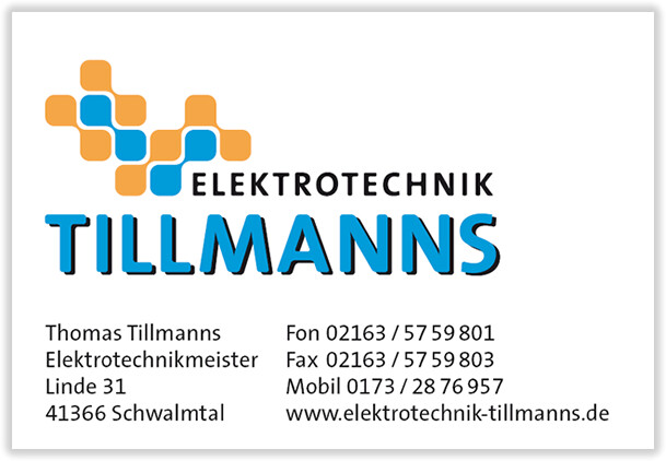 Elektrotechnik Tillmanns in Schwalmtal am Niederrhein - Logo