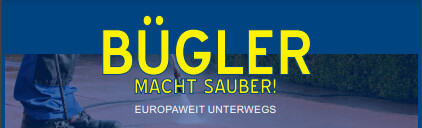 Bügler macht sauber in Hanau - Logo