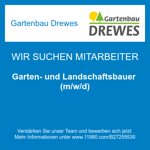 Gartenbau Drewes in Barntrup - Logo