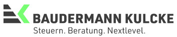 Logo von Baudermann Kulcke Steuerberater Gbr