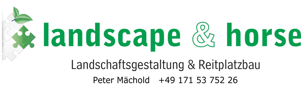 landscape & horse Peter Mächold Landschaftsgestaltung & Reitplatzbau in Schönwalde Glien - Logo