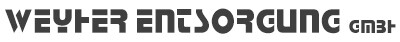 Weyher Entsorgung GmbH in Weyhe bei Bremen - Logo