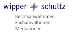 Logo von wipper + schultz, Susanne Wipper und Mona Schultz GbR Rechtsanwältinnen, Fachanwältinnen und Mediationen