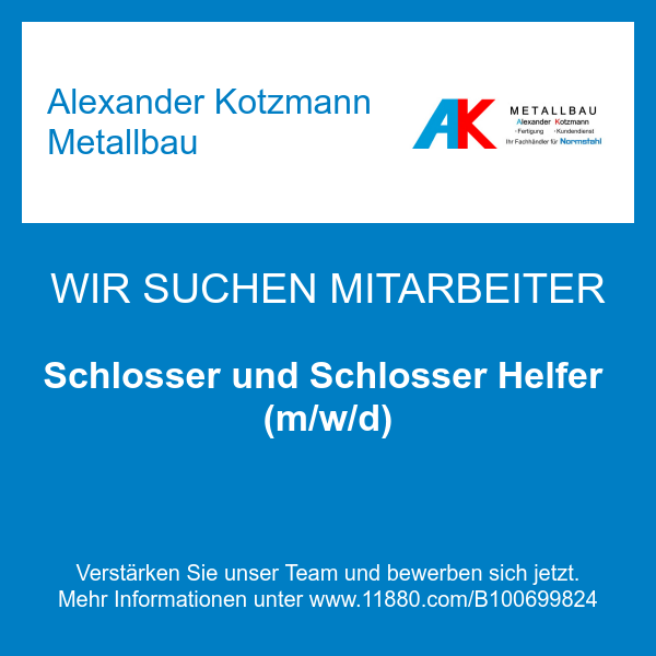 Alexander Kotzmann Metallbau in Maisach - Logo