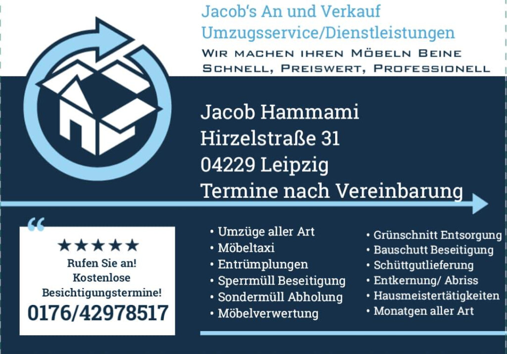 Jacobs an und Verkauf in Leipzig - Logo