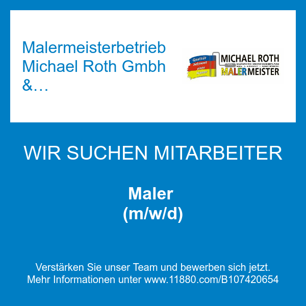 Malermeisterbetrieb Michael Roth Gmbh & Co KG in Eichenzell - Logo