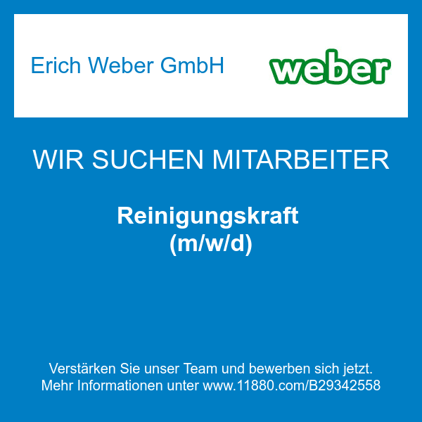 Erich Weber GmbH in Erlensee - Logo