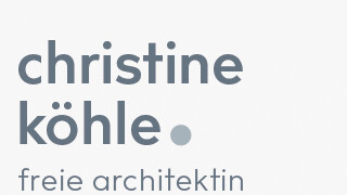 Dipl.-Ing. Christine Köhle Freie Architektin in Langenargen - Logo