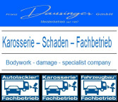 Franz Dausinger GmbH - Karosserie - Schaden - Fachbetrieb
