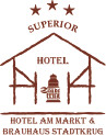 Hotel Am Markt & Brauhaus Stadtkrug in Ueckermünde - Logo
