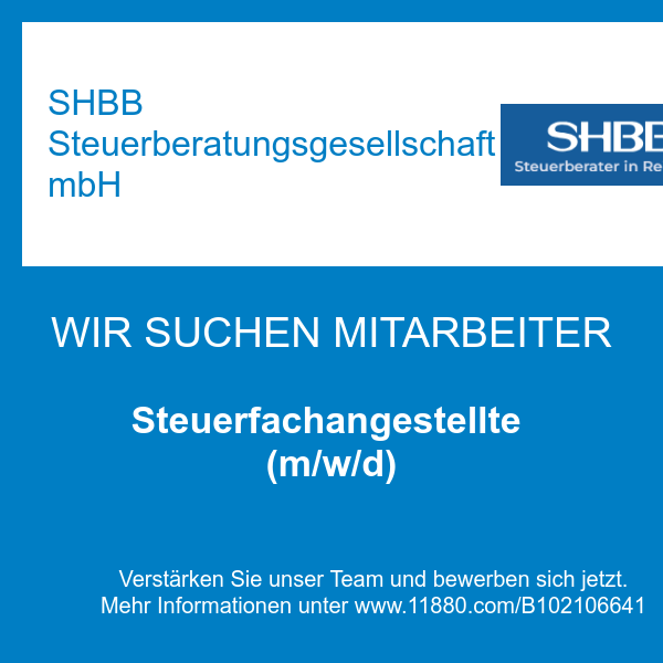 SHBB Steuerberatungsgesellschaft mbH in Reinbek - Logo