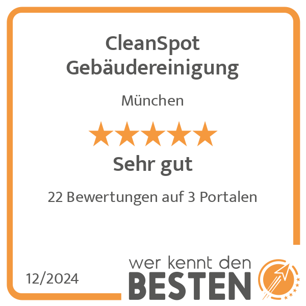 CleanSpot Gebäudereinigung in München - Logo