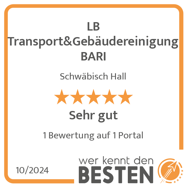 LB Transport&Gebäudereinigung BARI in Schwäbisch Hall - Logo