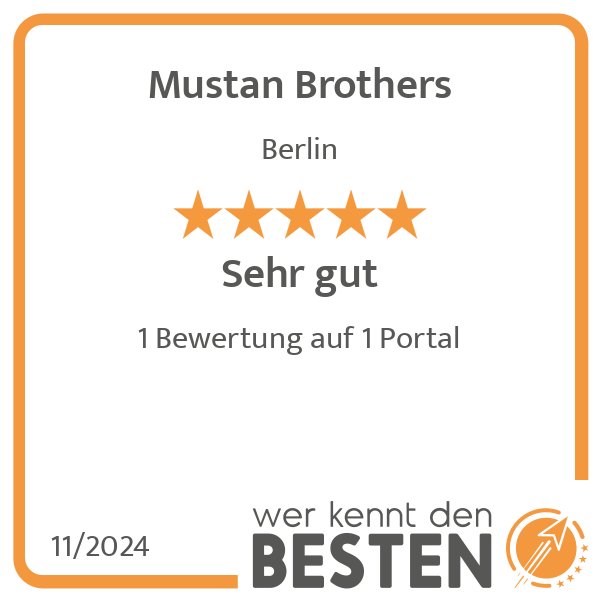 Mustan Brothers in Berlin - Logo