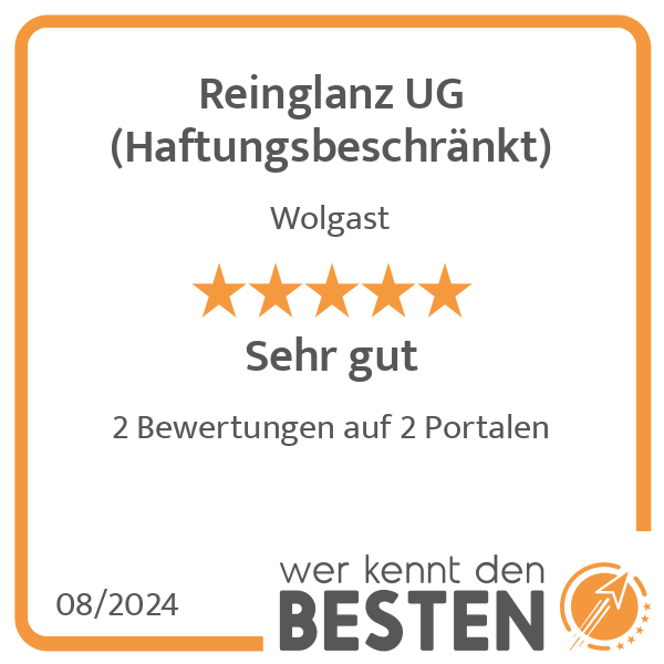 Reinglanz UG (Haftungsbeschränkt) in Wolgast - Logo