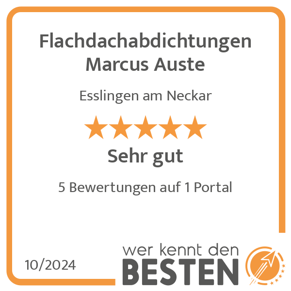 Flachdachabdichtungen Marcus Auste in Esslingen am Neckar - Logo