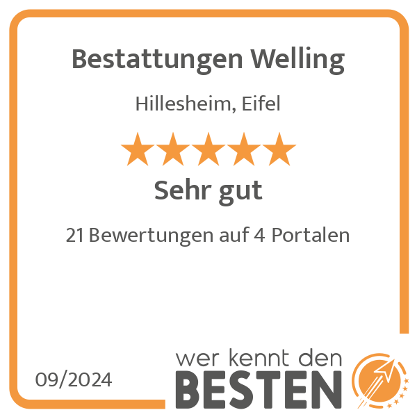 Bestattungen Welling in Hillesheim in der Eifel - Logo