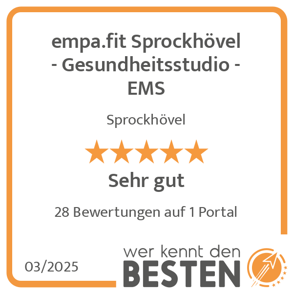 empa.fit Sprockhövel - Gesundheitsstudio - EMS in Sprockhövel - Logo