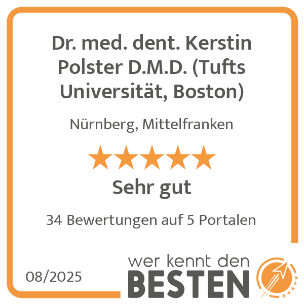 Dr. med. dent. Kerstin Polster D.M.D. (Tufts Universität, Boston) in Nürnberg - Logo