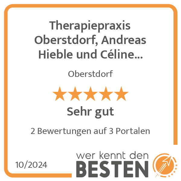 Therapiepraxis Oberstdorf, Andreas Hieble und Céline Teufele in Oberstdorf - Logo