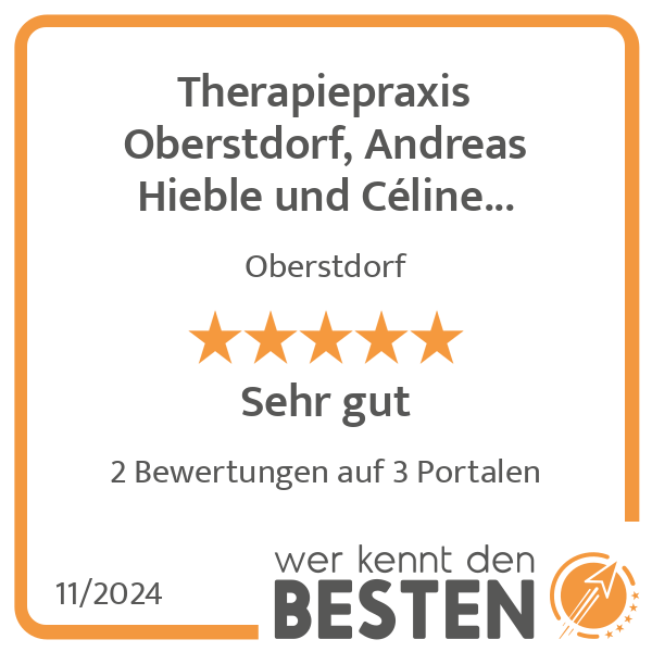 Therapiepraxis Oberstdorf, Andreas Hieble und Céline Teufele in Oberstdorf - Logo