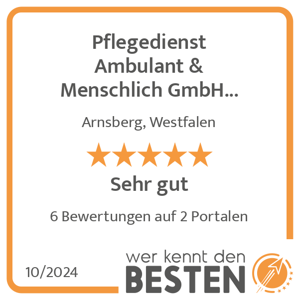 Pflegedienst Ambulant & Menschlich GmbH Arnsberg in Arnsberg - Logo